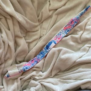 Lilly Pulitzer Pink Blue Floral Sunglasses Strap
